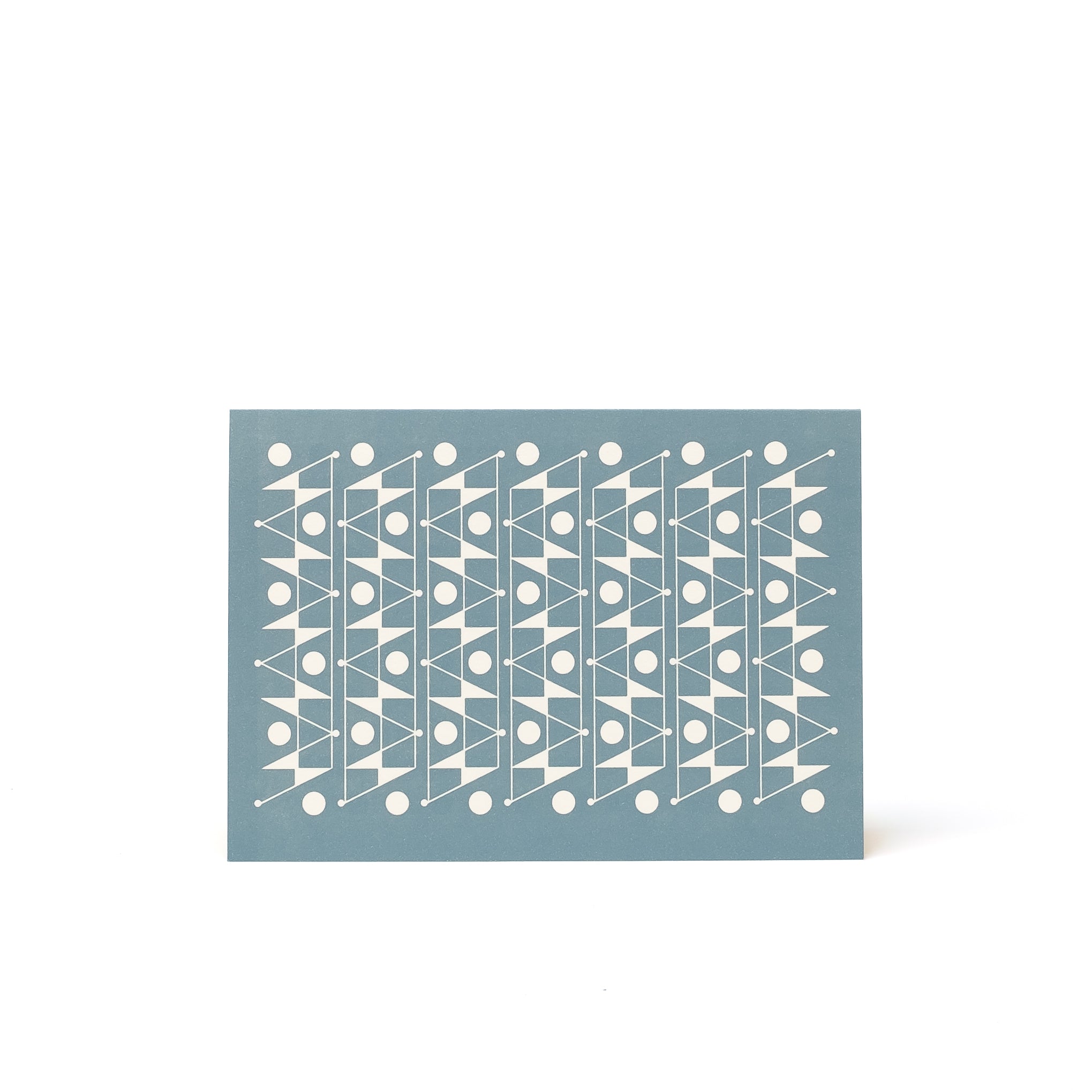 FREQUENCY Letterpress Card <br>Blue Grey - Esme Winter