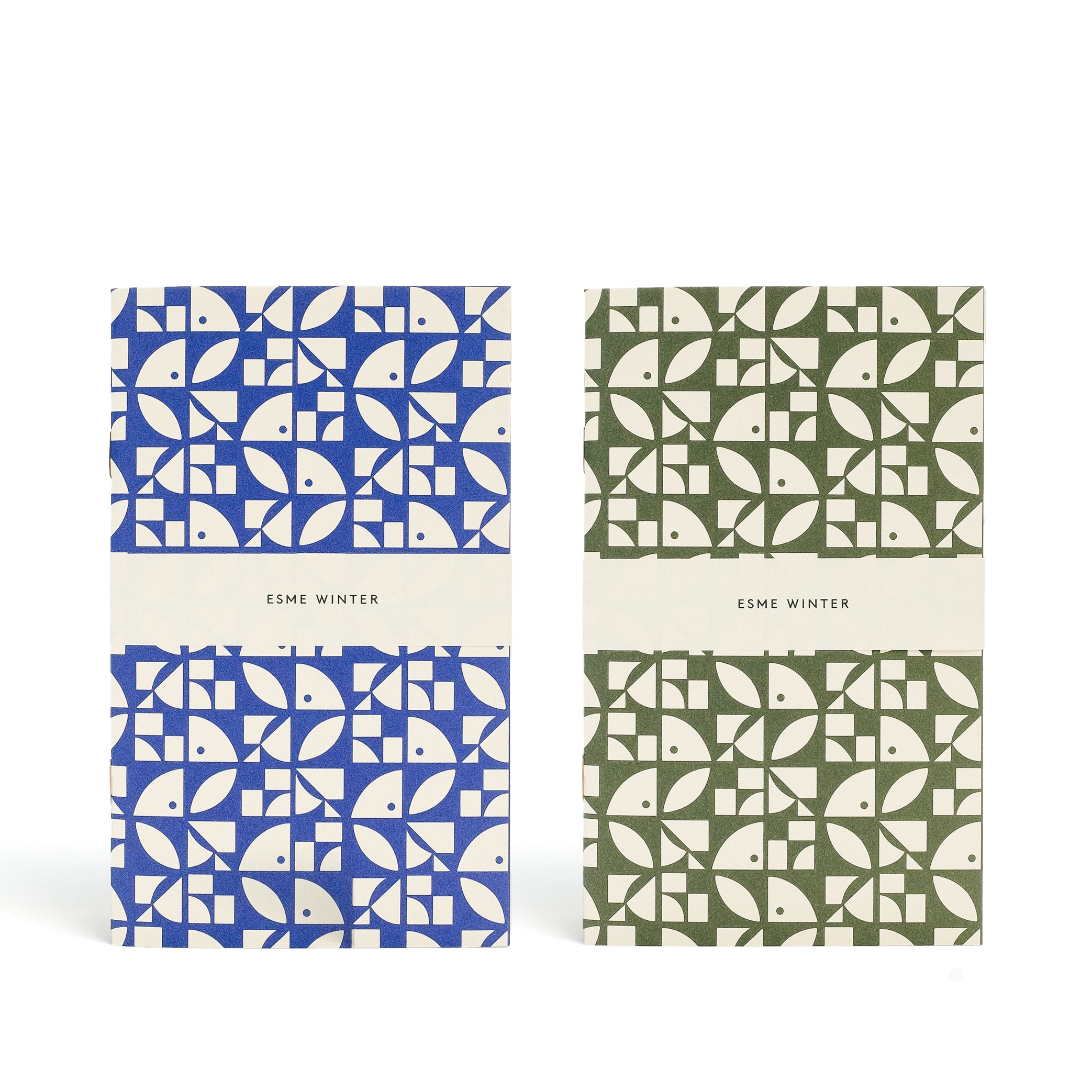 BLOOM<br> Pack of 2 Patterned Notebooks - Esme Winter