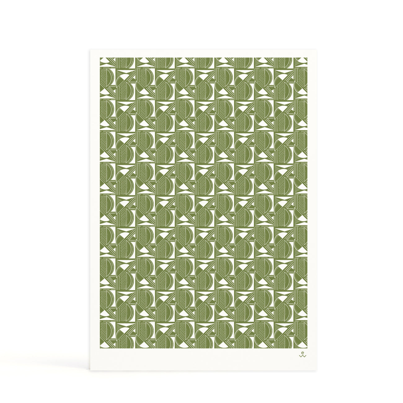 Limited Edition A3 Screenprint <br> Green - Esme Winter